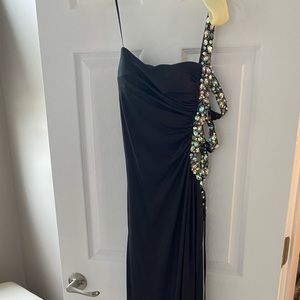 Terani couture black dress